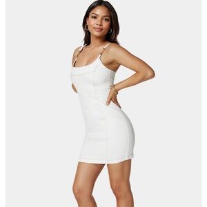 bebe White Mini Dress